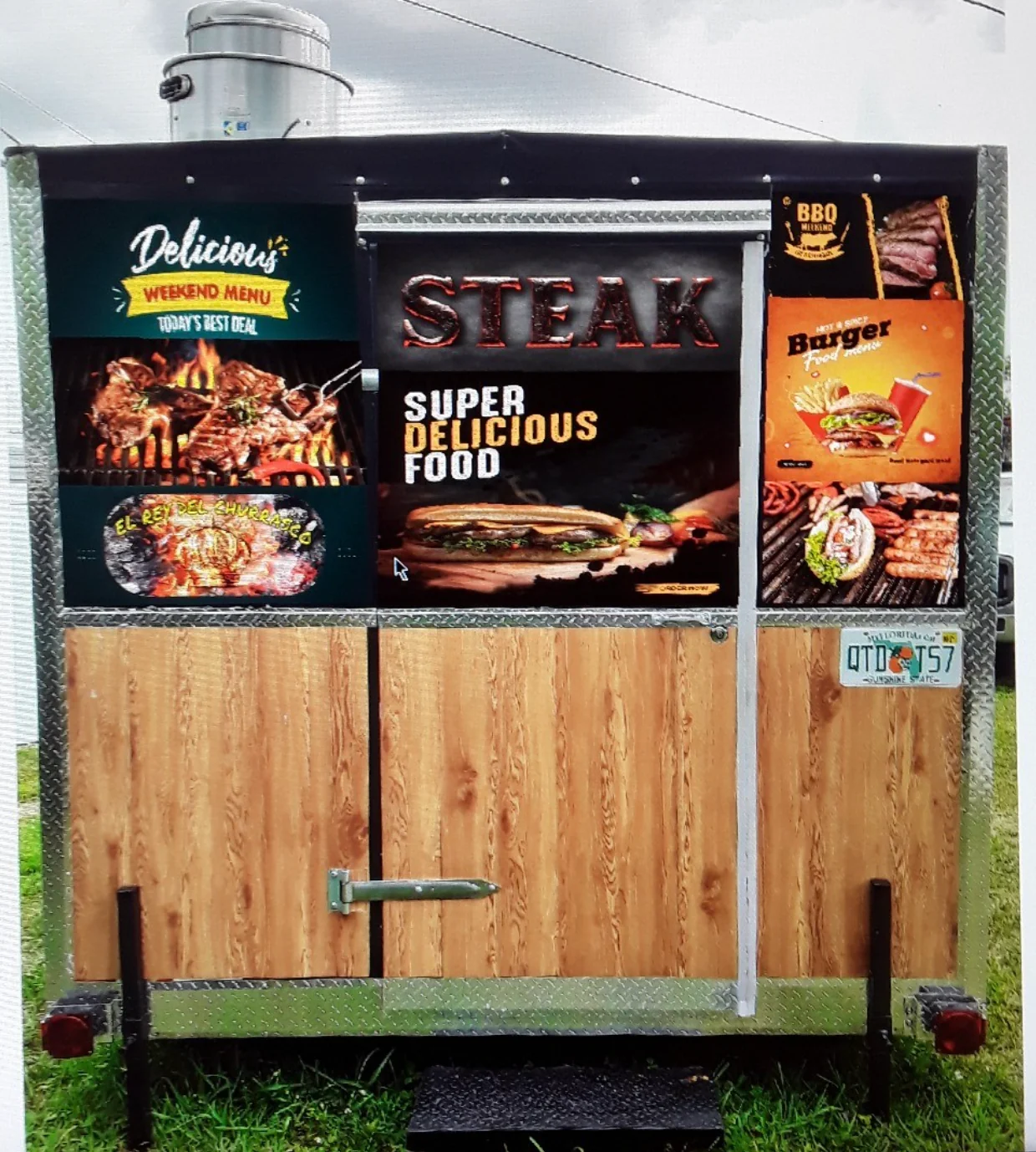 Custom commercial graphics